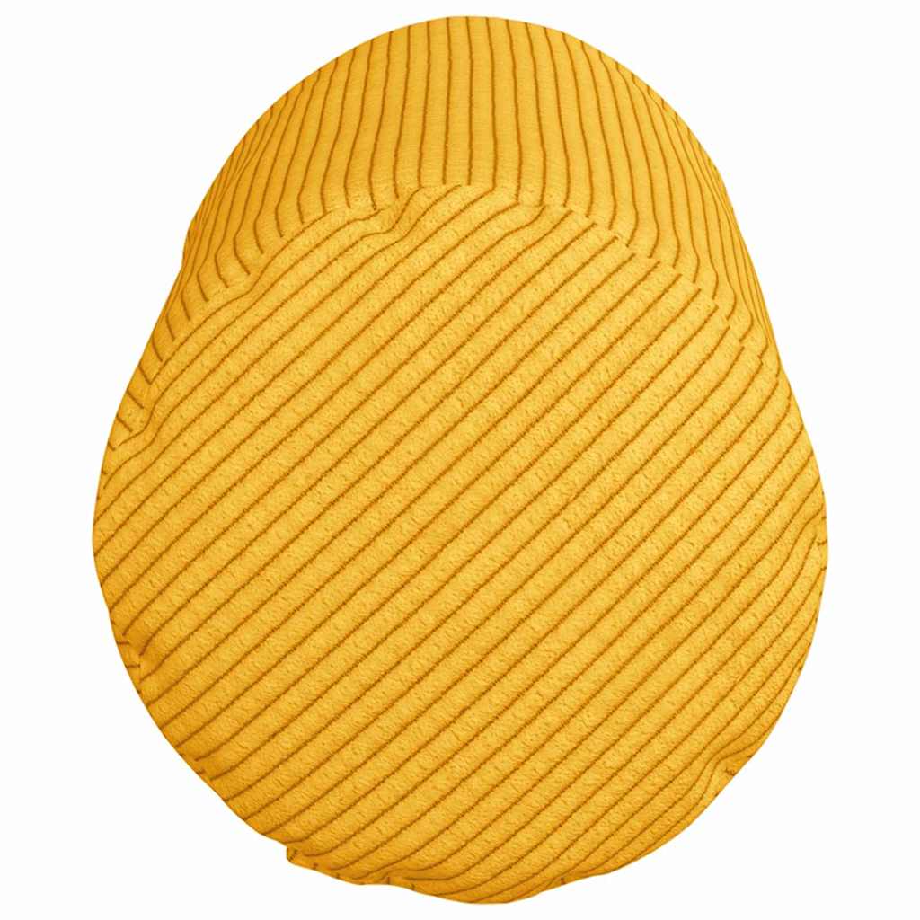 vidaXL Poduszki Wałkowe 2 pcs Jasnożółty Ø 15 x 40 cm