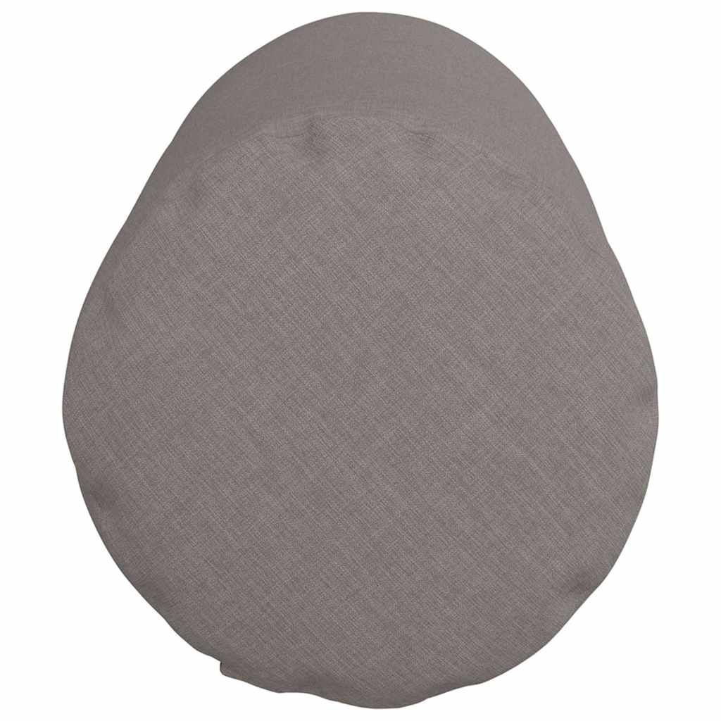 vidaXL Poduszki Wałkowe 2 pcs Ciemnoszary Ø 25 x 70 cm tkanina