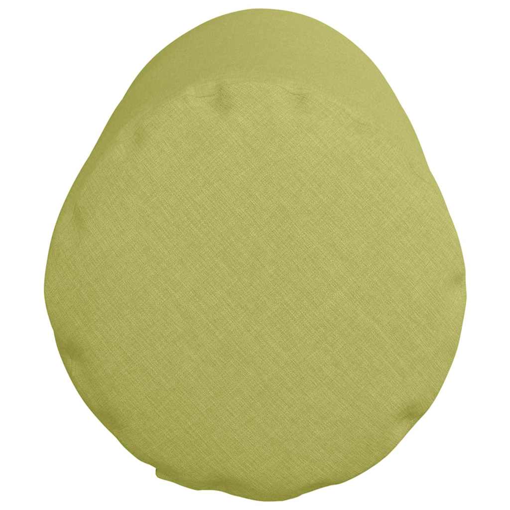 vidaXL Poduszki Wałkowe 2 pcs Jasnozielony Ø 25 x 70 cm tkanina
