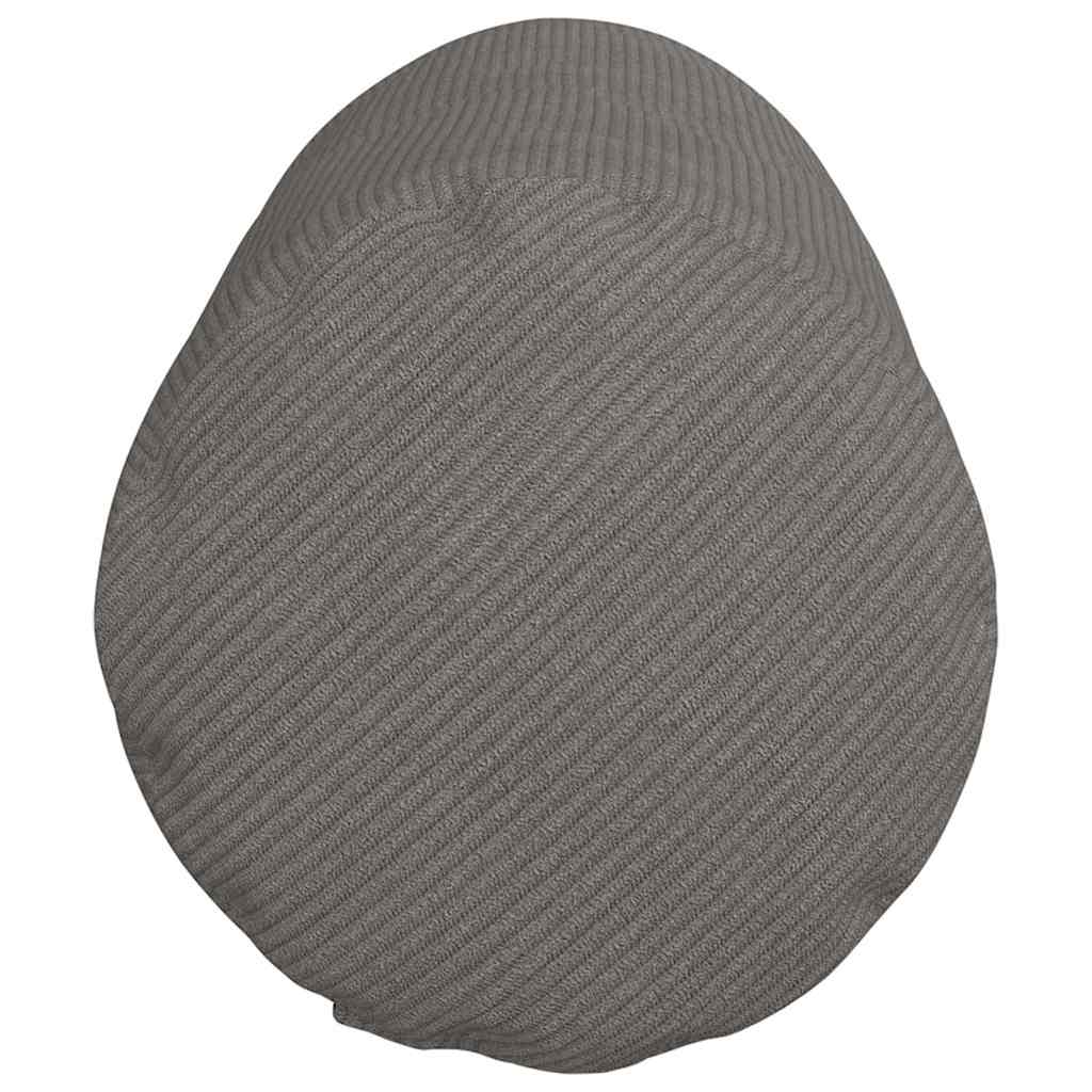 vidaXL Poduszki Wałkowe 2 pcs Jasnoszary Ø 25 x 70 cm