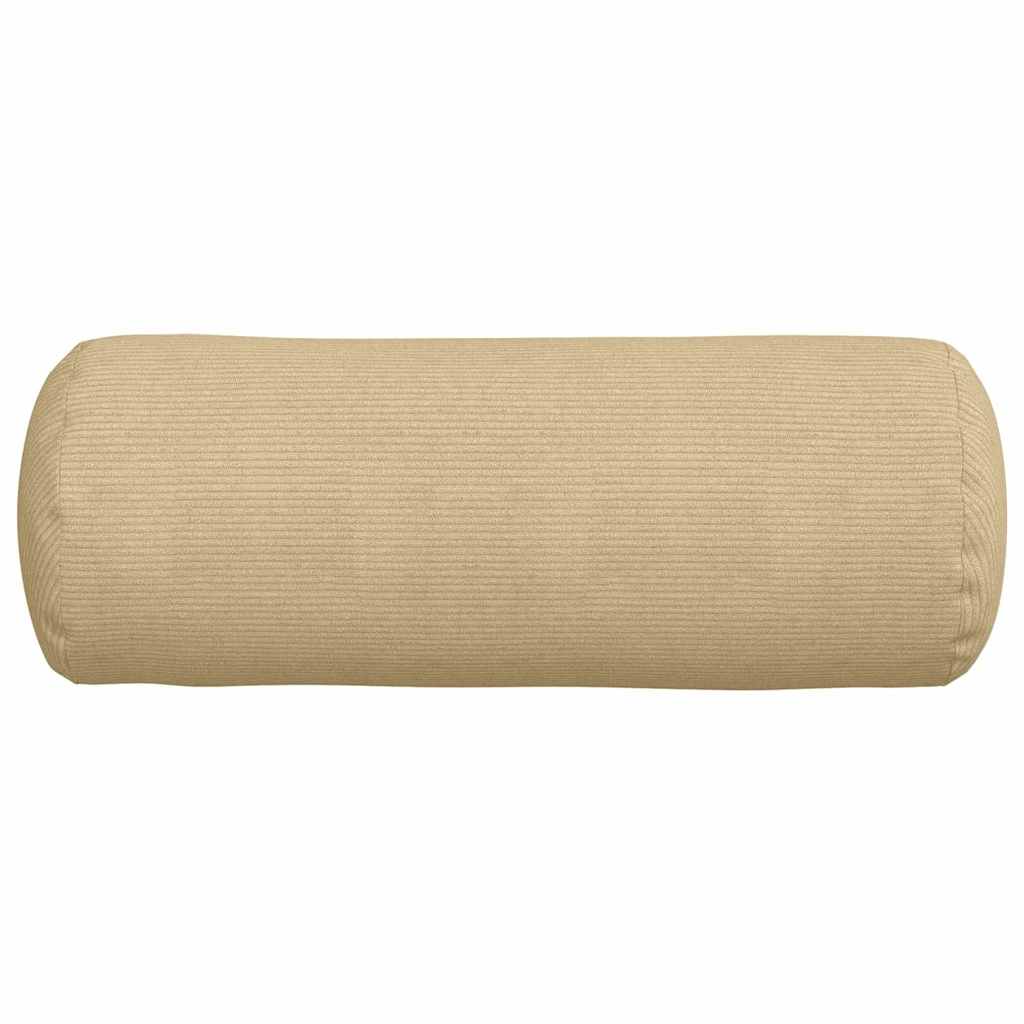 vidaXL Poduszki Wałkowe 2 pcs Szary zielony Ø 25 x 70 cm