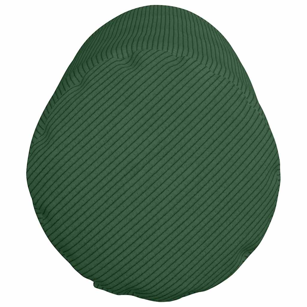 vidaXL Poduszki Wałkowe 2 pcs Ciemna zieleń Ø 25 x 70 cm