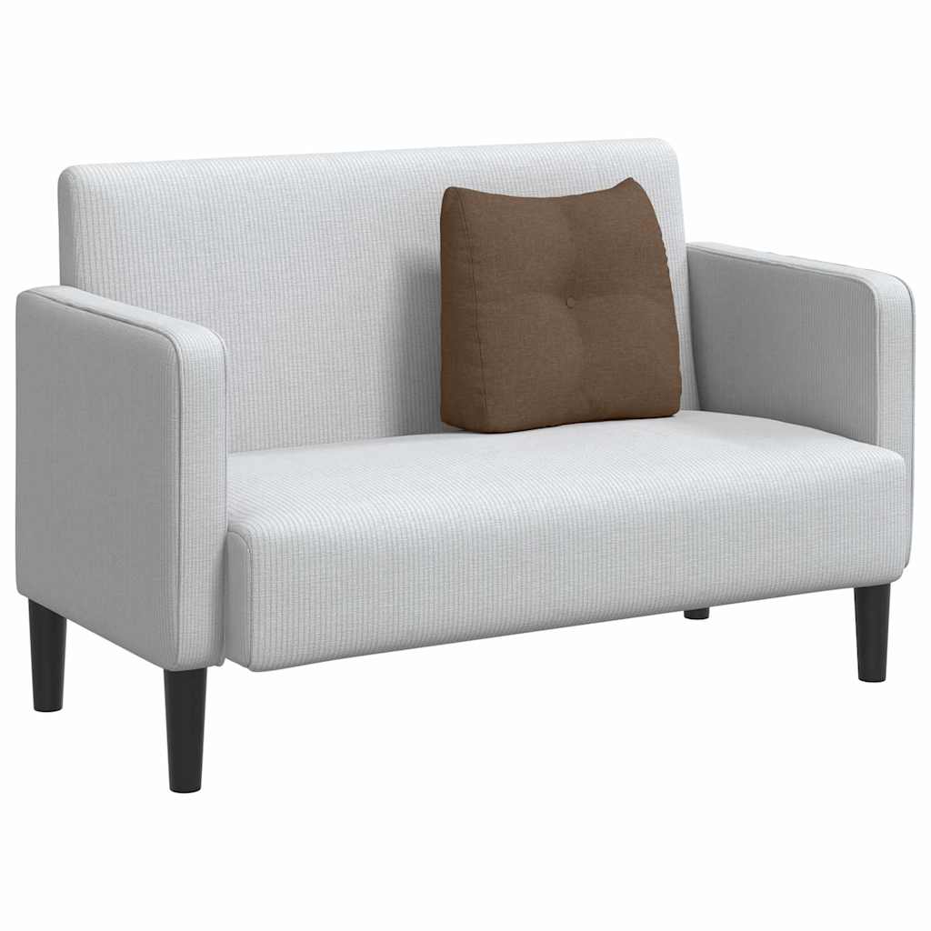 vidaXL Poduszka na plecy Brązowy 45 x 24 x 50 cm tkanina