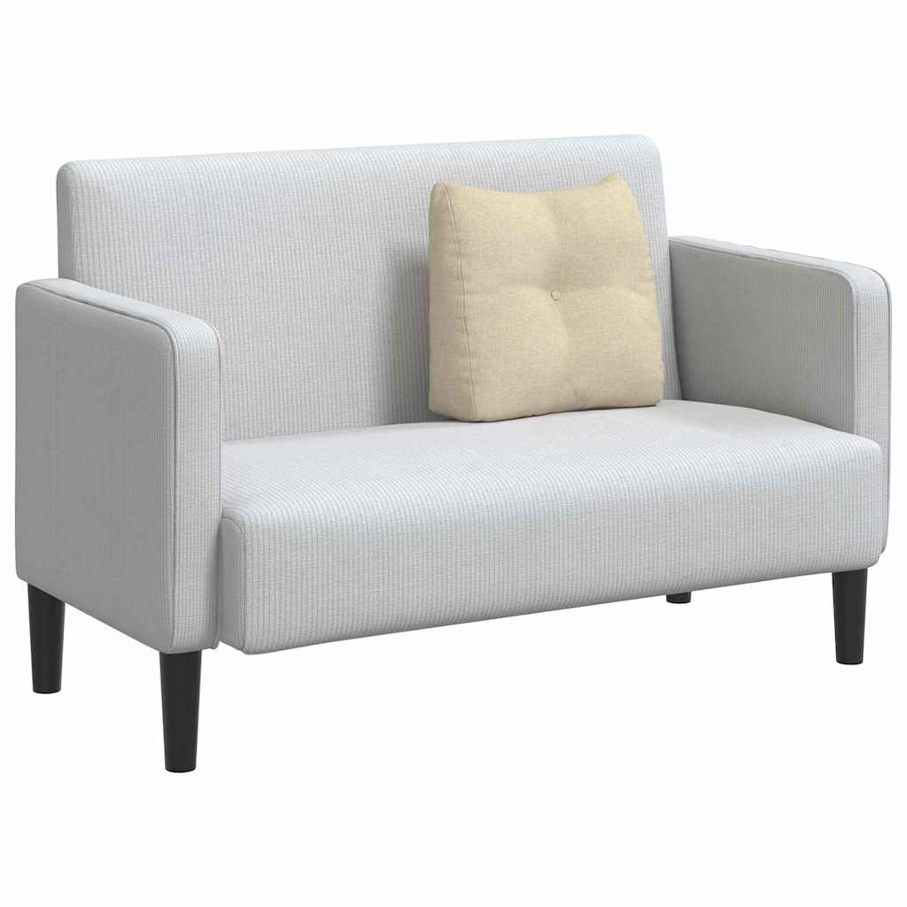 vidaXL Poduszka na plecy Kremowy 45 x 24 x 50 cm tkanina