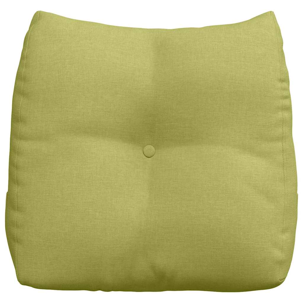 vidaXL Poduszka na plecy Jasnozielony 45 x 24 x 50 cm tkanina