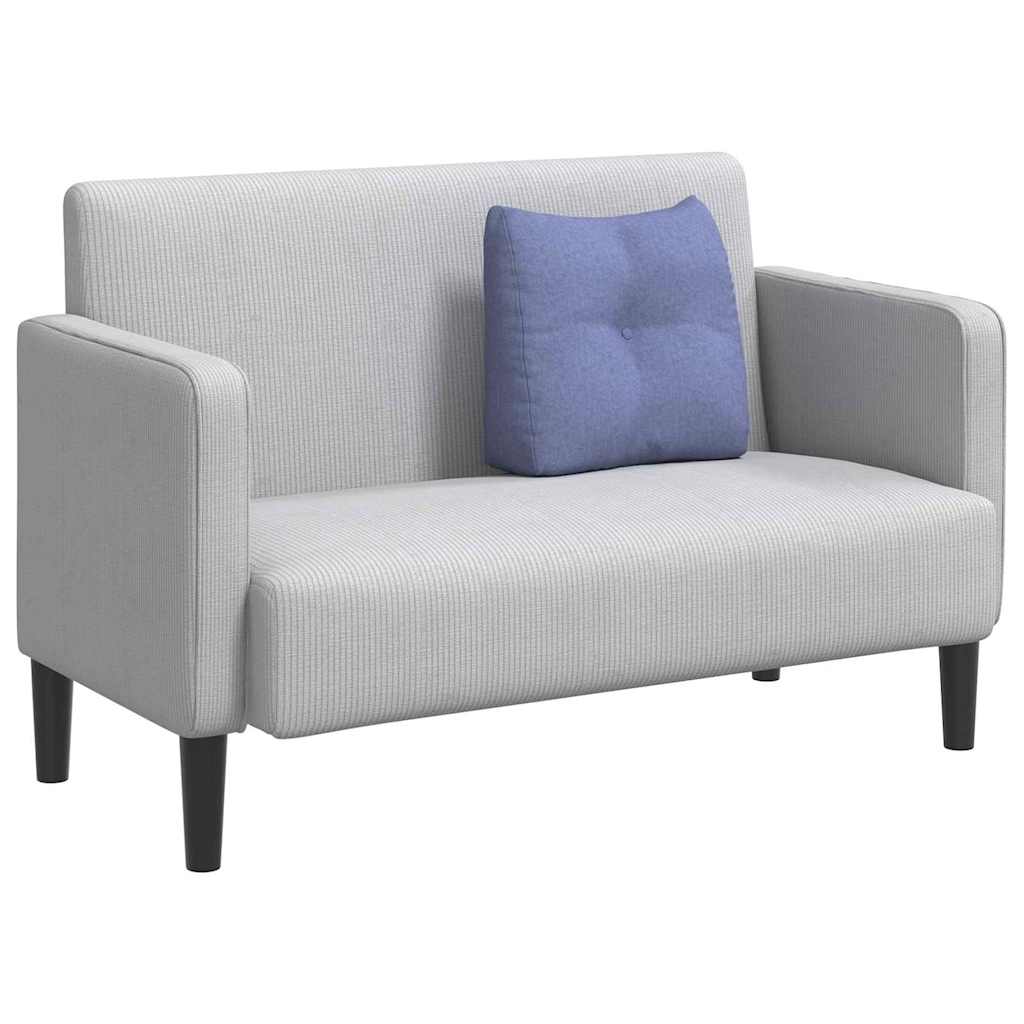 vidaXL Poduszka na plecy Niebieski dżins 45 x 24 x 50 cm tkanina