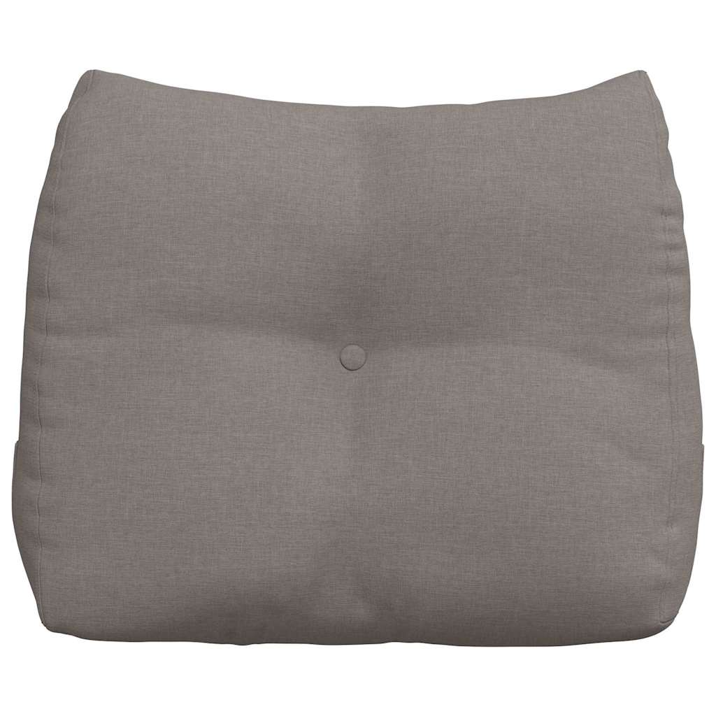 vidaXL Poduszka na plecy Ciemnoszary 60 x 24 x 50 cm tkanina