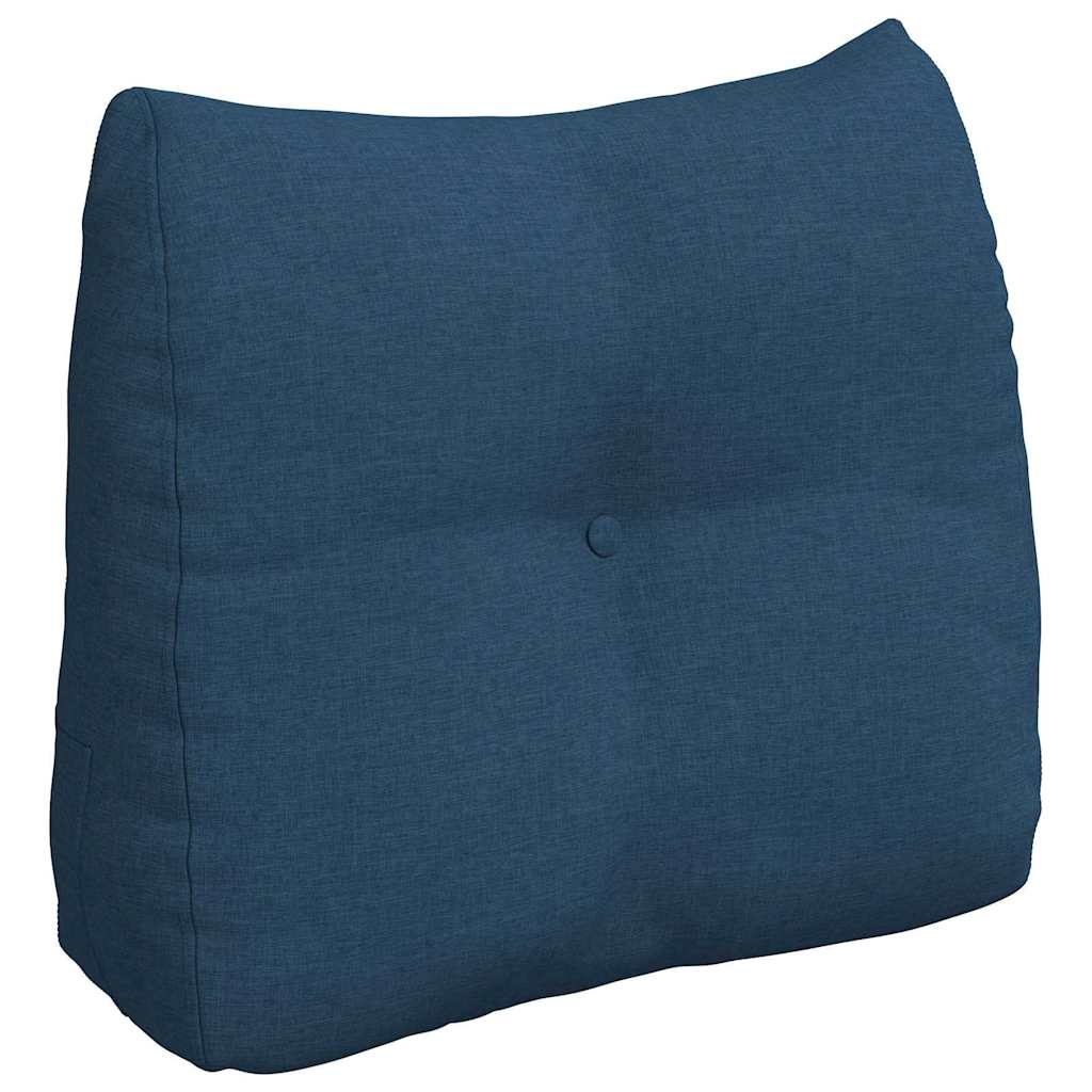 vidaXL Poduszka na plecy Niebieski 60 x 24 x 50 cm tkanina