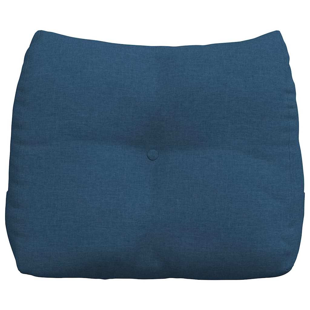 vidaXL Poduszka na plecy Niebieski 60 x 24 x 50 cm tkanina