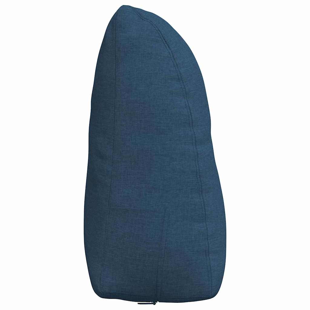 vidaXL Poduszka na plecy Niebieski 60 x 24 x 50 cm tkanina