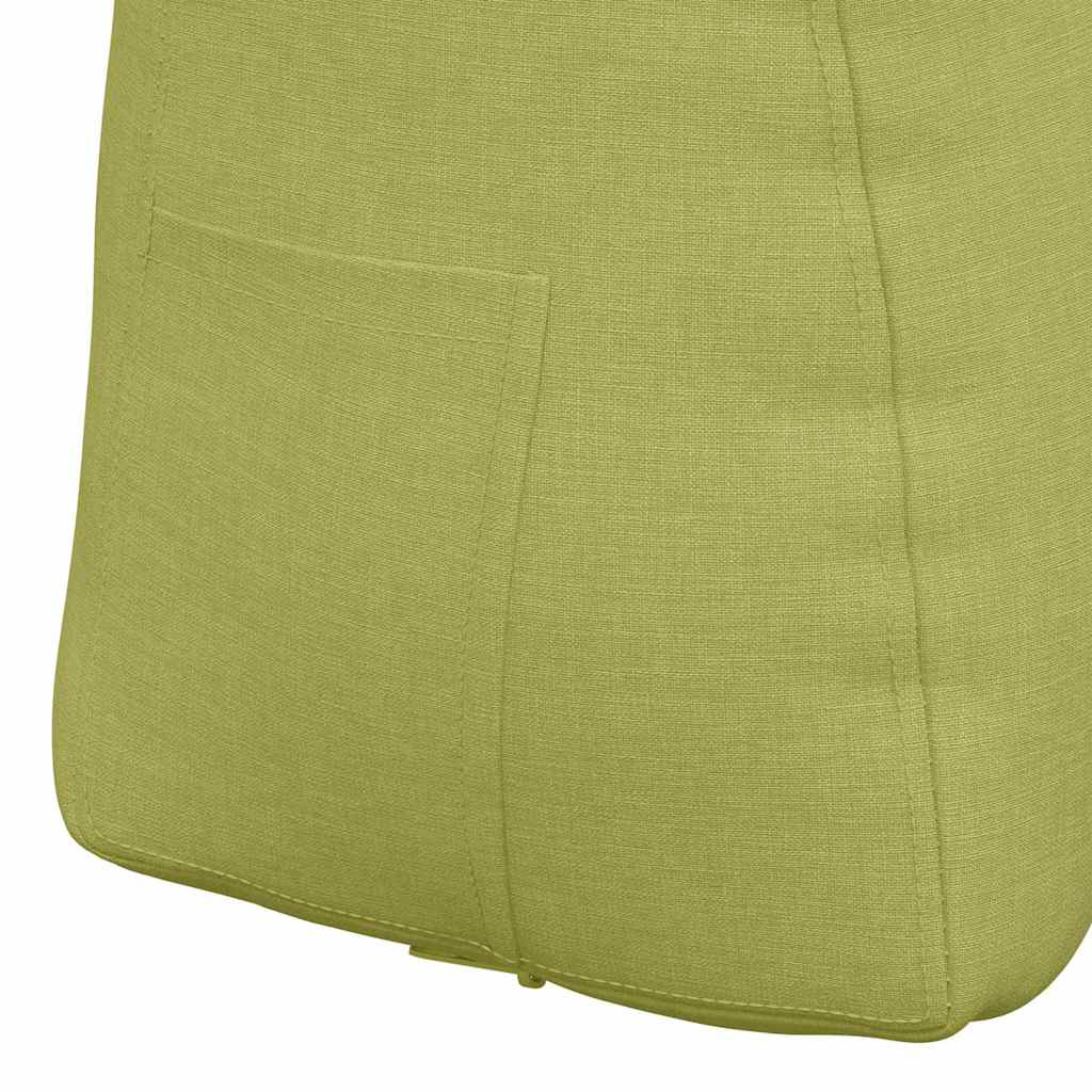 vidaXL Poduszka na plecy Jasnozielony 60 x 24 x 50 cm tkanina