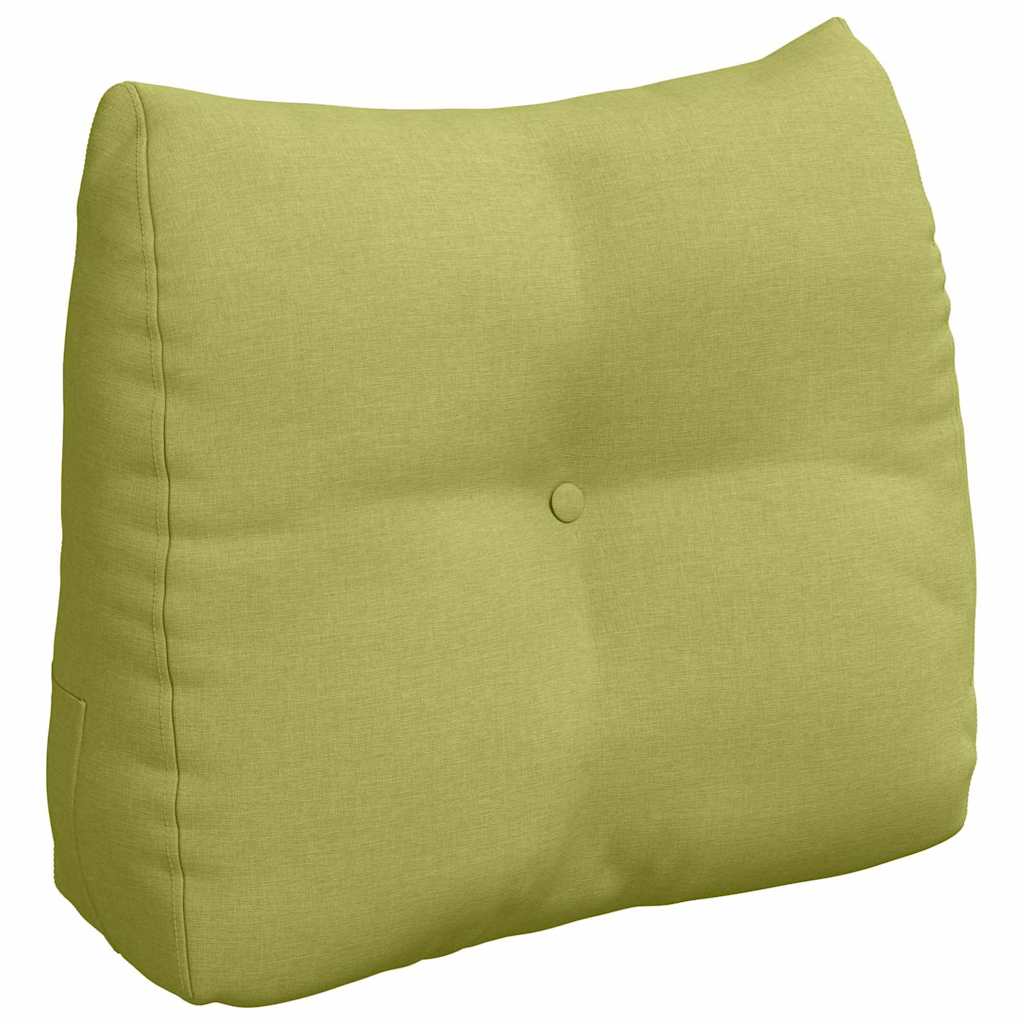 vidaXL Poduszka na plecy Jasnozielony 60 x 24 x 50 cm tkanina