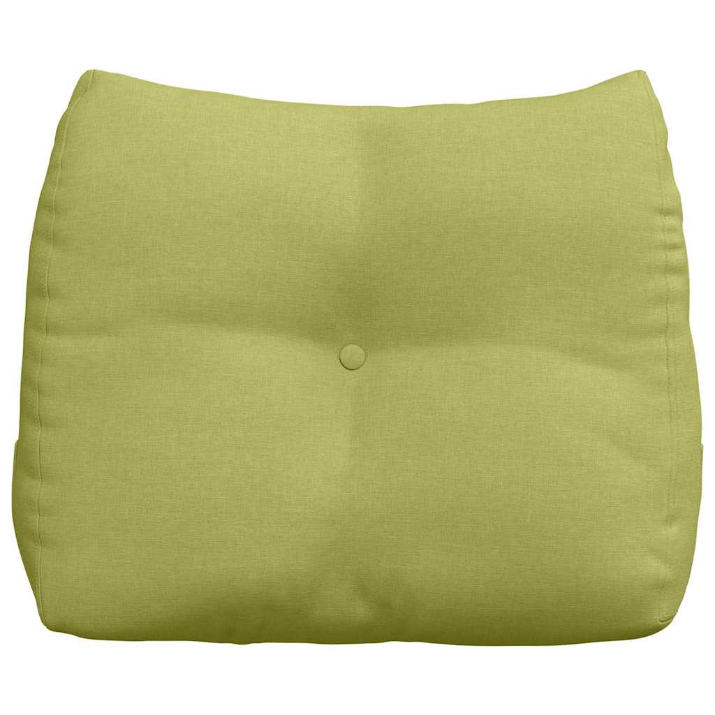 vidaXL Poduszka na plecy Jasnozielony 60 x 24 x 50 cm tkanina