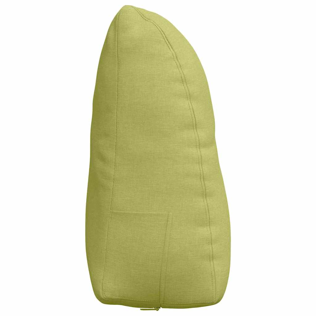 vidaXL Poduszka na plecy Jasnozielony 60 x 24 x 50 cm tkanina
