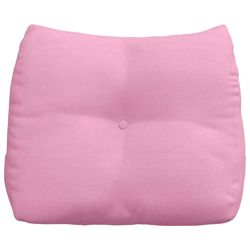 vidaXL Poduszka na plecy Różowy 60 x 24 x 50 cm tkanina