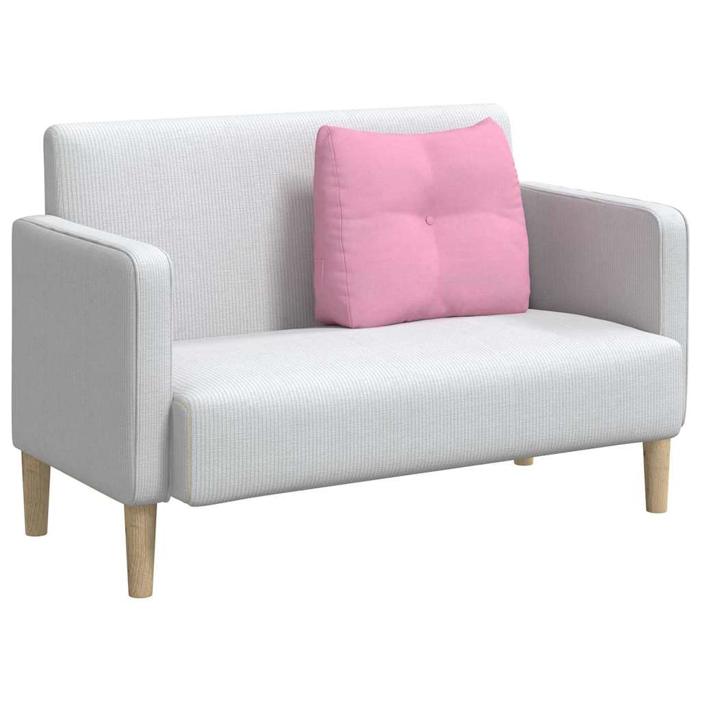 vidaXL Poduszka na plecy Różowy 60 x 24 x 50 cm tkanina