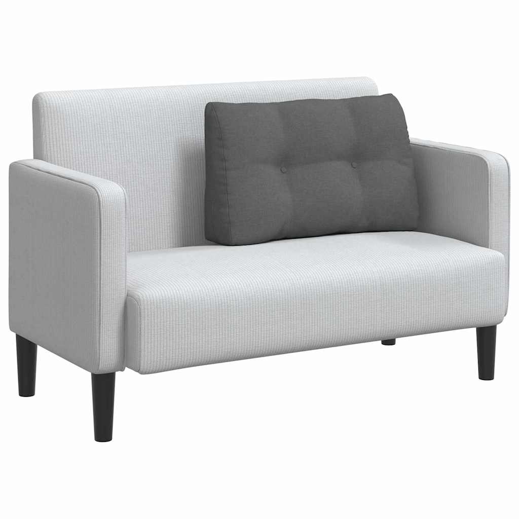vidaXL Poduszka na plecy Ciemnoszary 80 x 24 x 50 cm tkanina