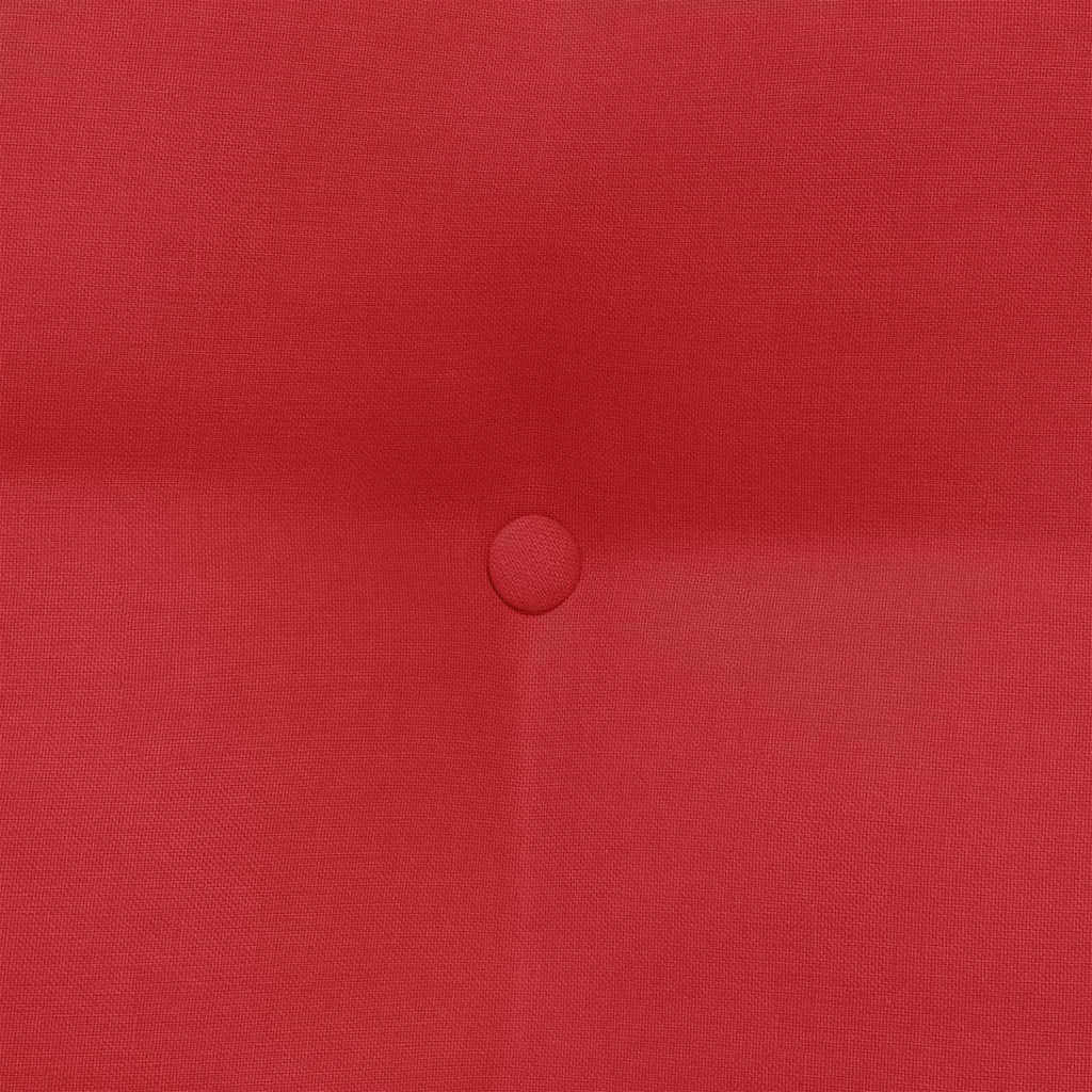 vidaXL Poduszka na plecy Czerwony 80 x 24 x 50 cm tkanina