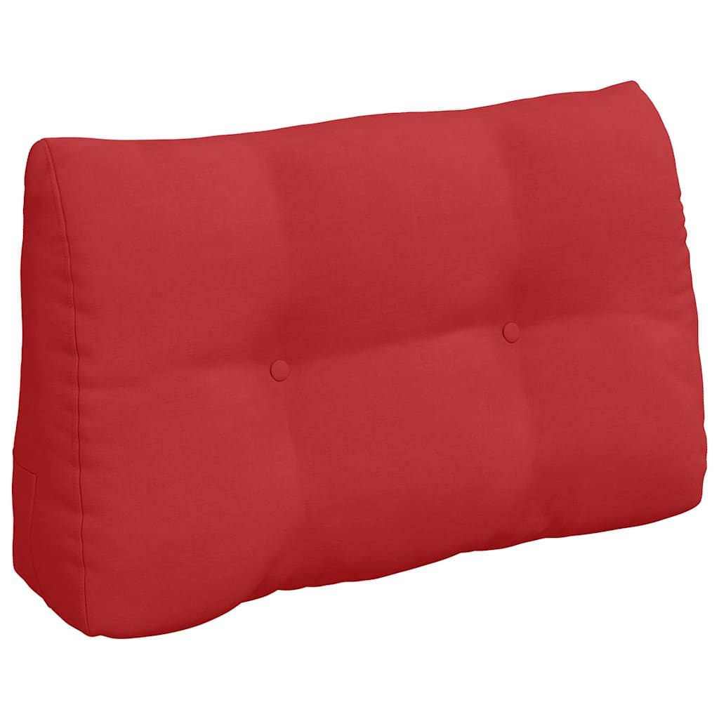 vidaXL Poduszka na plecy Czerwony 80 x 24 x 50 cm tkanina