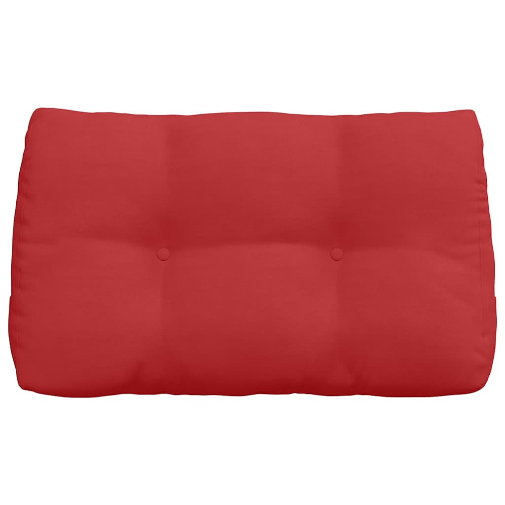vidaXL Poduszka na plecy Czerwony 80 x 24 x 50 cm tkanina