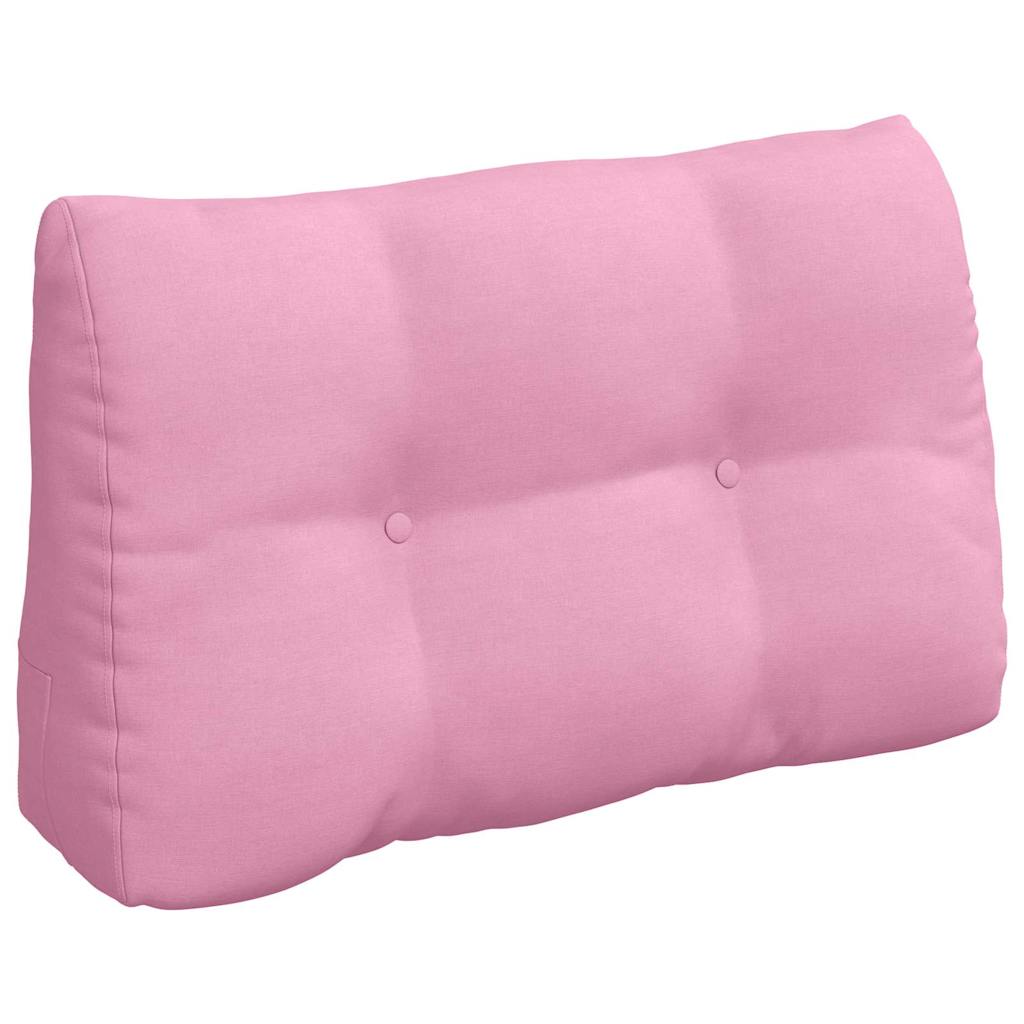 vidaXL Poduszka na plecy Różowy 80 x 24 x 50 cm tkanina