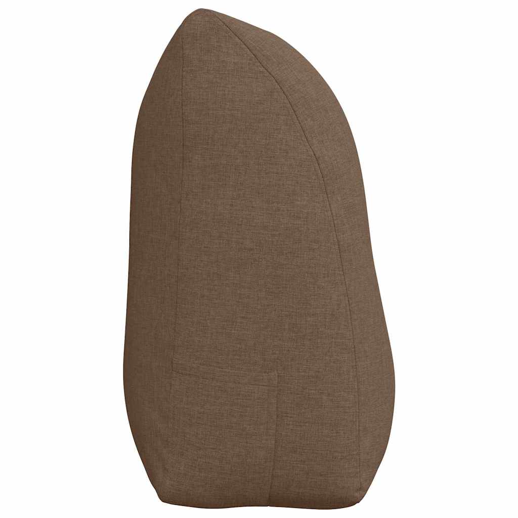 vidaXL Poduszka na plecy Brązowy 100 x 24 x 50 cm tkanina
