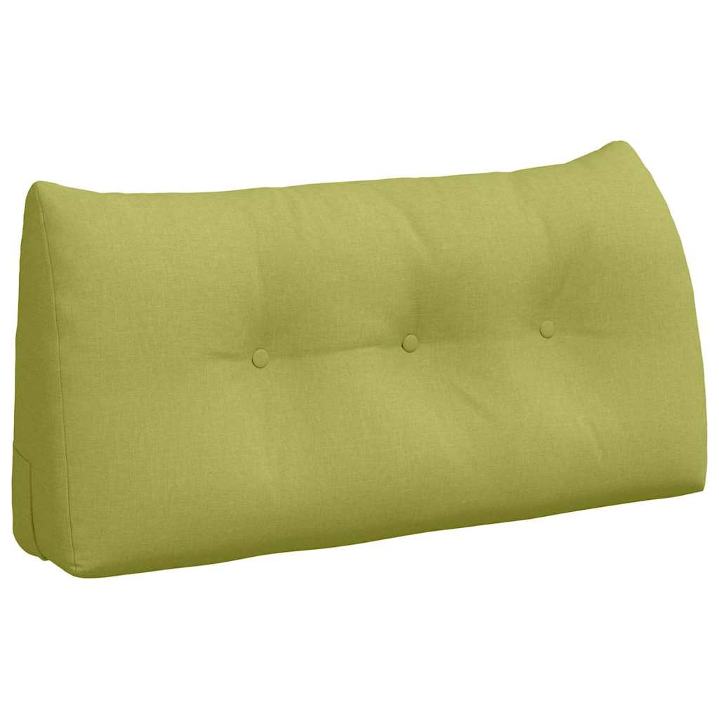 vidaXL Poduszka na plecy Jasnozielony 100 x 24 x 50 cm tkanina