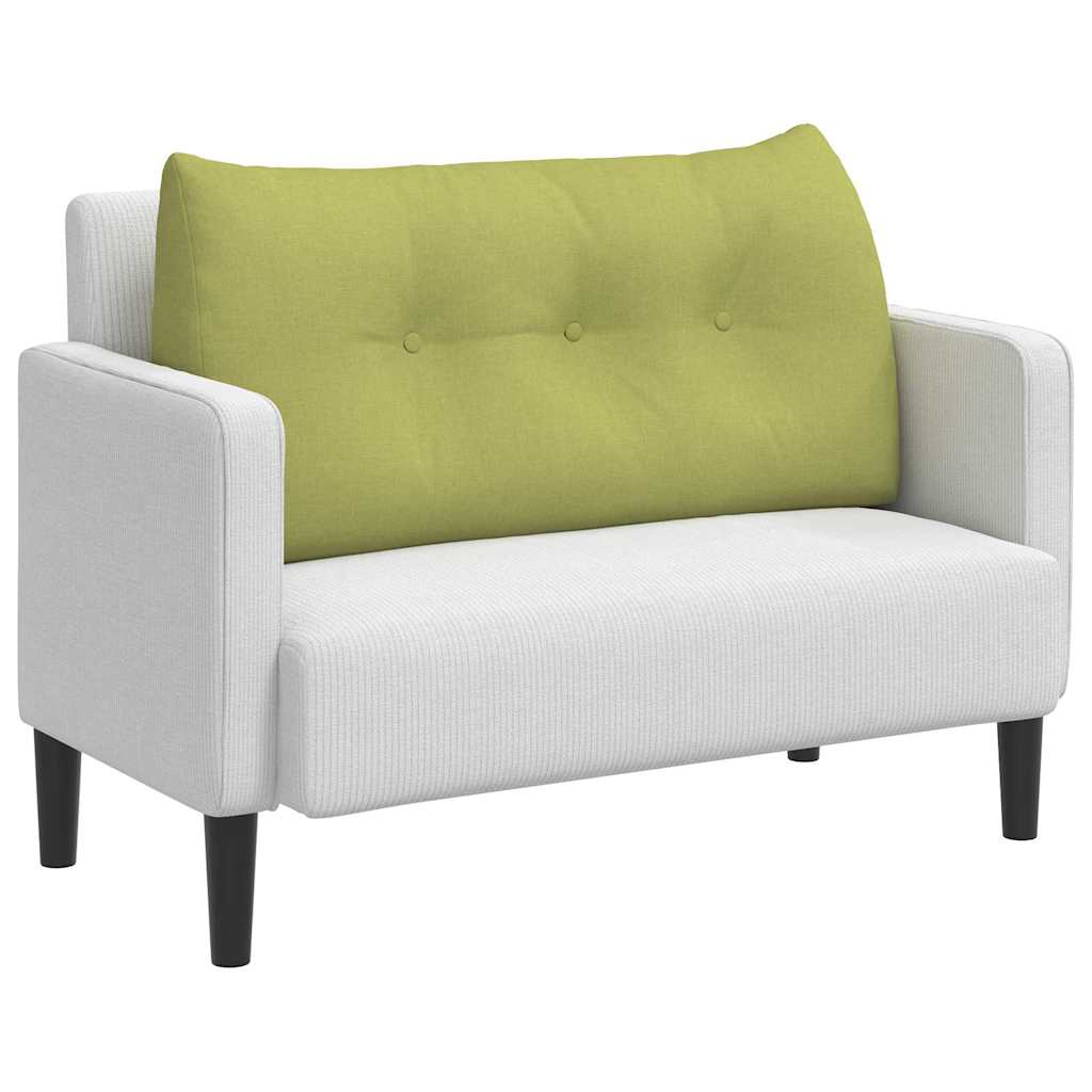 vidaXL Poduszka na plecy Jasnozielony 100 x 24 x 50 cm tkanina