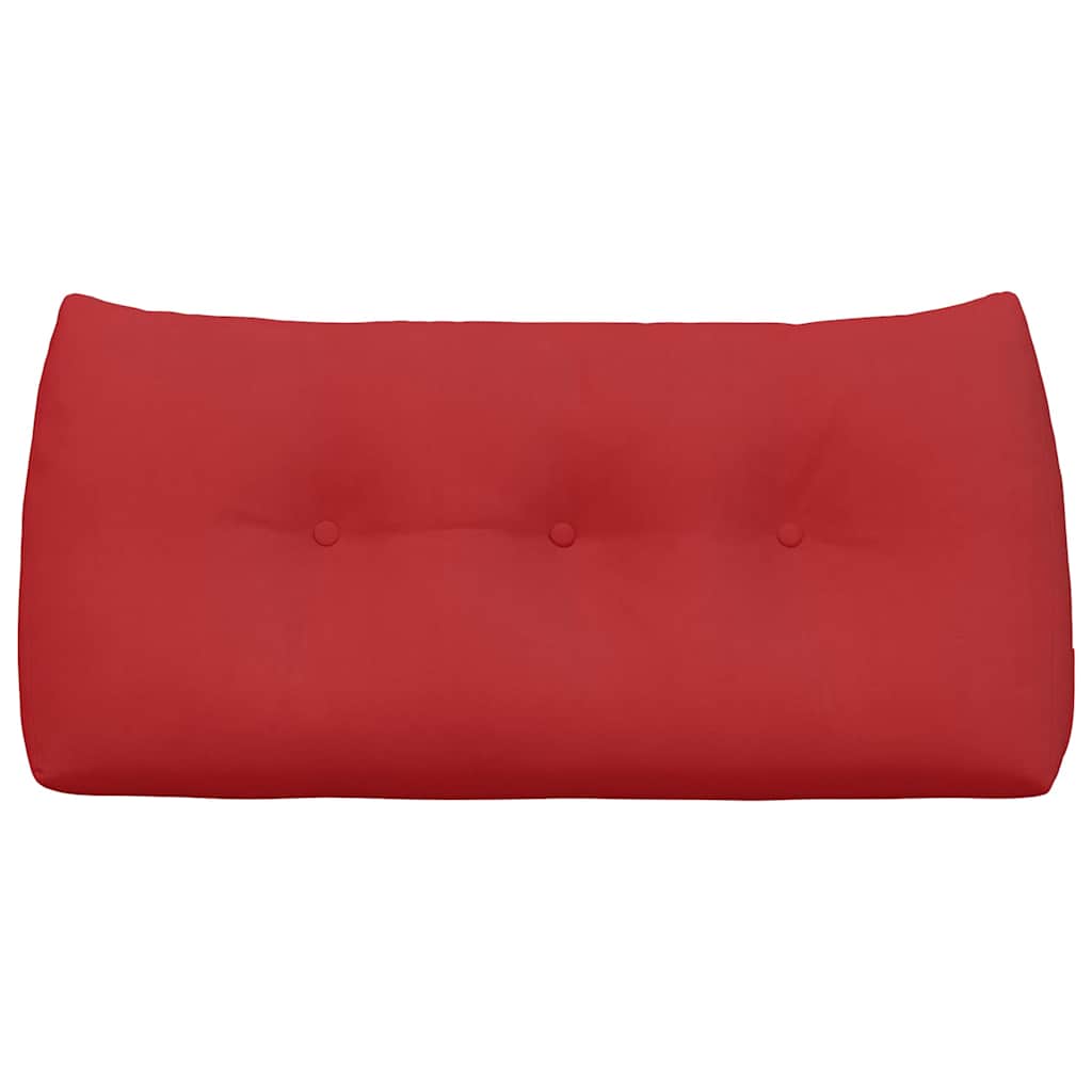 vidaXL Poduszka na plecy Czerwony 100 x 24 x 50 cm tkanina