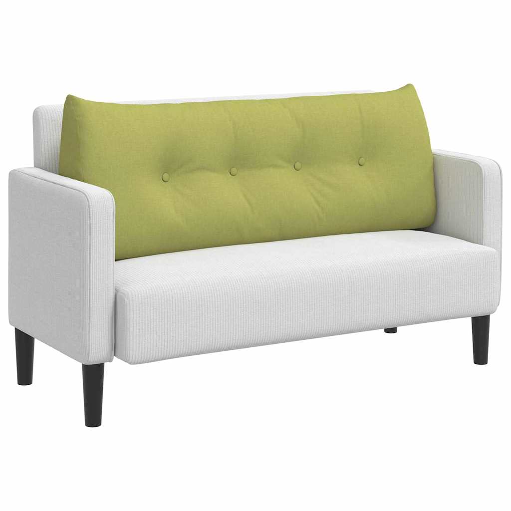 vidaXL Poduszka na plecy Jasnozielony 120 x 24 x 50 cm tkanina