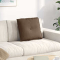 vidaXL Poduszka na plecy Brązowy 50 x 19 x 45 cm tkanina