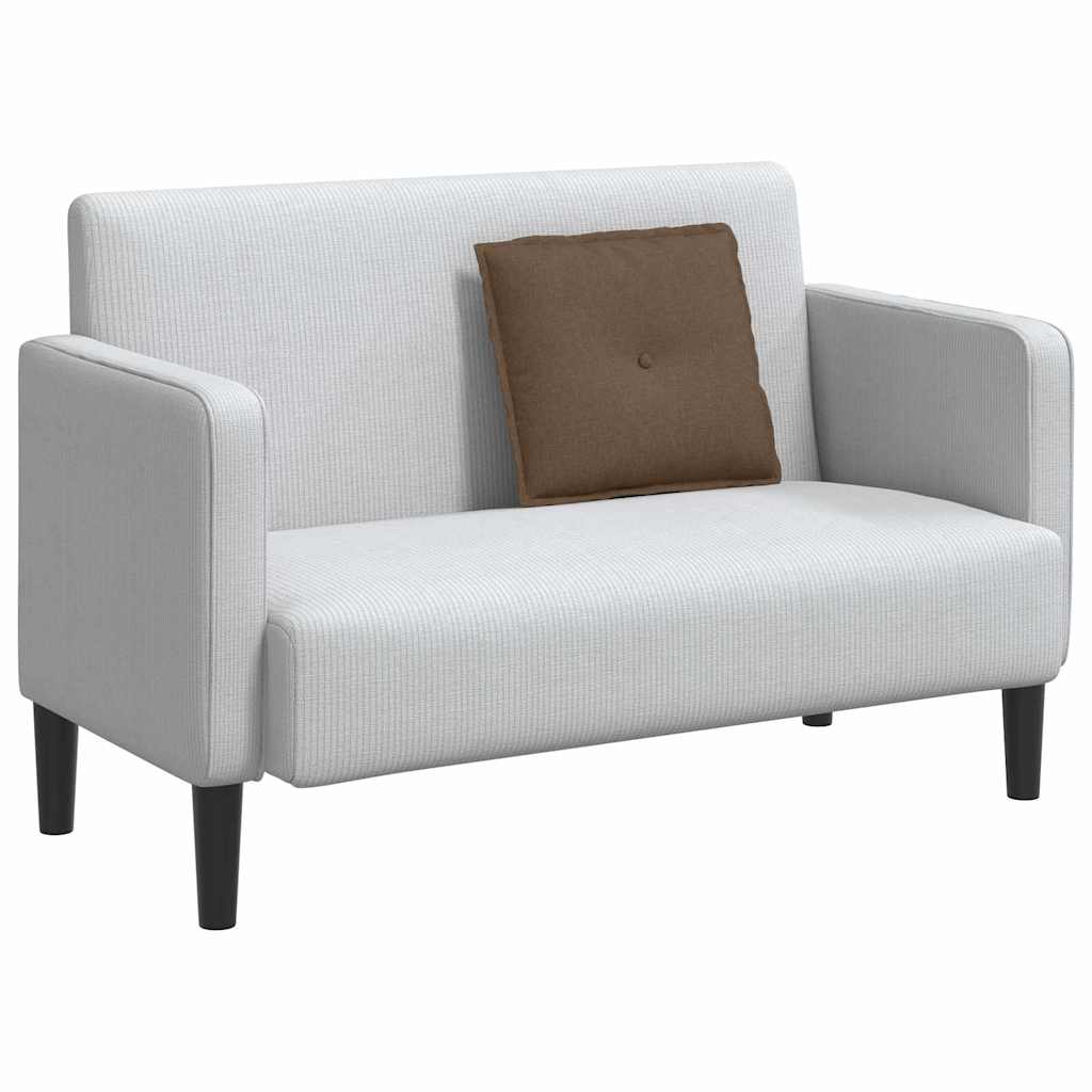 vidaXL Poduszka na plecy Brązowy 50 x 19 x 45 cm tkanina