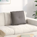 vidaXL Poduszka na plecy Ciemnoszary 50 x 19 x 45 cm tkanina
