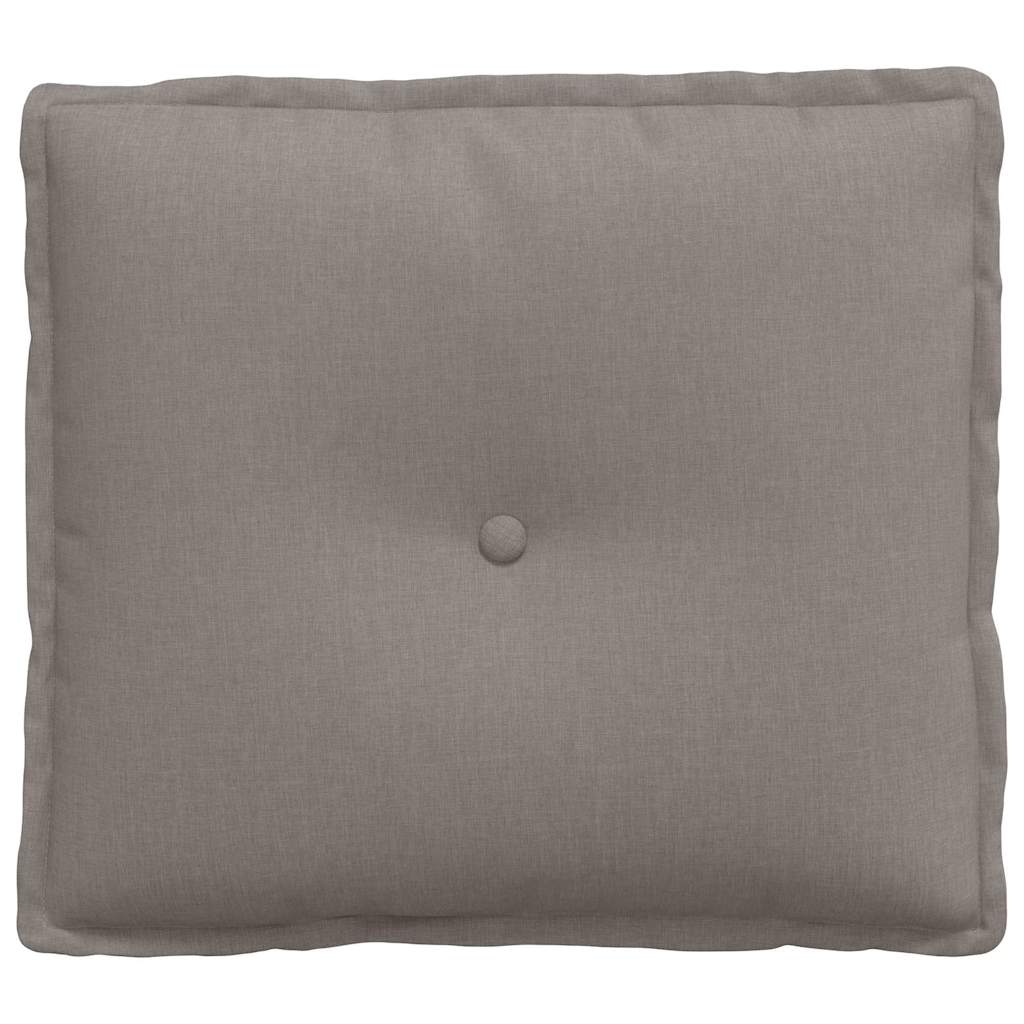 vidaXL Poduszka na plecy Ciemnoszary 50 x 19 x 45 cm tkanina