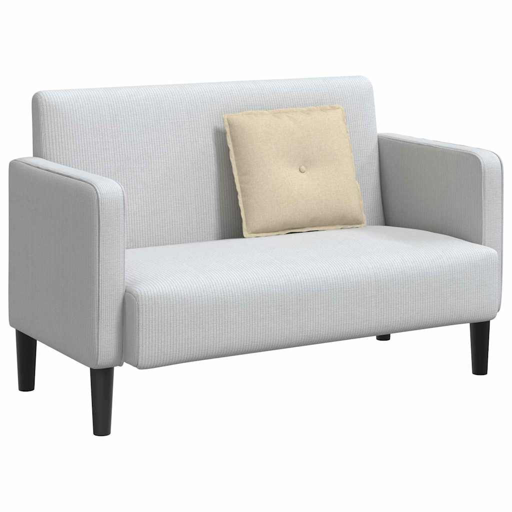 vidaXL Poduszka na plecy Kremowy 50 x 19 x 45 cm tkanina