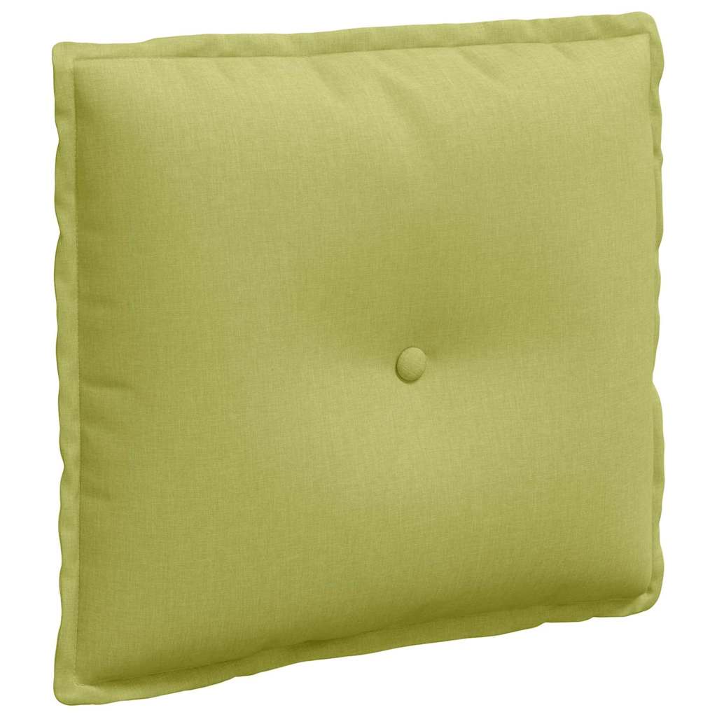 vidaXL Poduszka na plecy Jasnozielony 50 x 19 x 45 cm tkanina