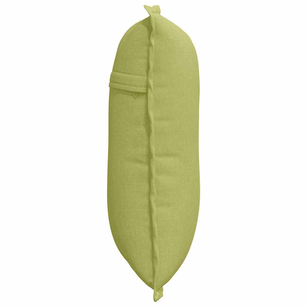 vidaXL Poduszka na plecy Jasnozielony 50 x 19 x 45 cm tkanina