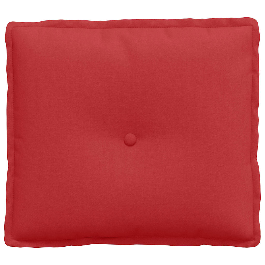vidaXL Poduszka na plecy Czerwony 50 x 19 x 45 cm tkanina