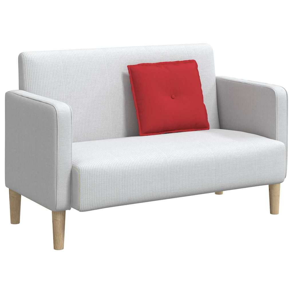 vidaXL Poduszka na plecy Czerwony 50 x 19 x 45 cm tkanina