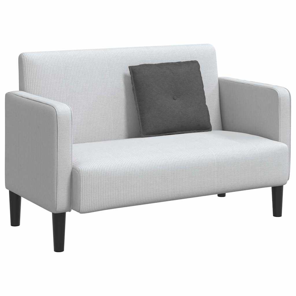 vidaXL Poduszka na plecy Ciemnoszary 50 x 45 cm Tkanina sztruksowa