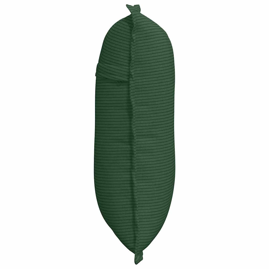 vidaXL Poduszka na plecy Zielony dżungli 50 x 45 cm Tkanina sztruksowa
