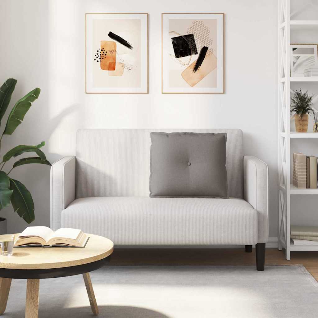 vidaXL Poduszka na plecy Ciemnoszary 60 x 19 x 50 cm tkanina