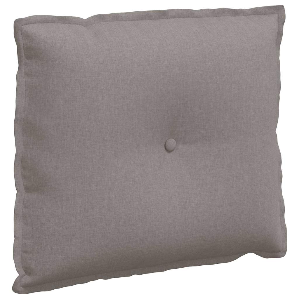 vidaXL Poduszka na plecy Ciemnoszary 60 x 19 x 50 cm tkanina