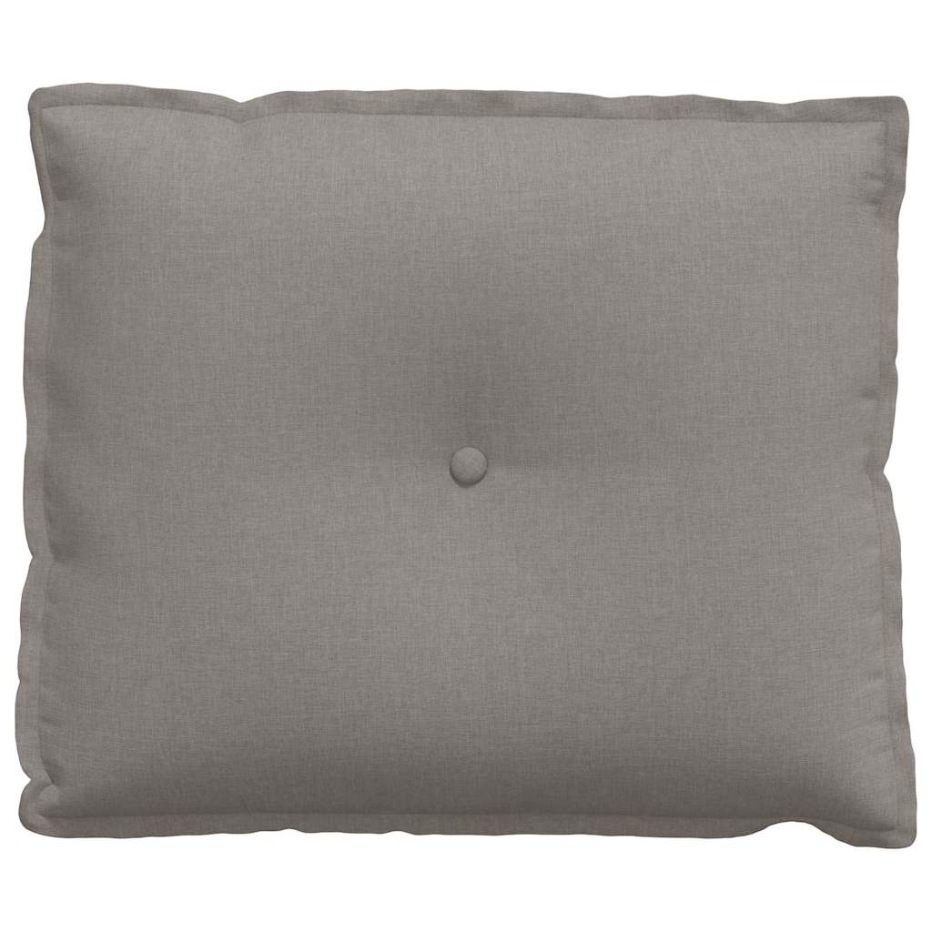 vidaXL Poduszka na plecy Ciemnoszary 60 x 19 x 50 cm tkanina