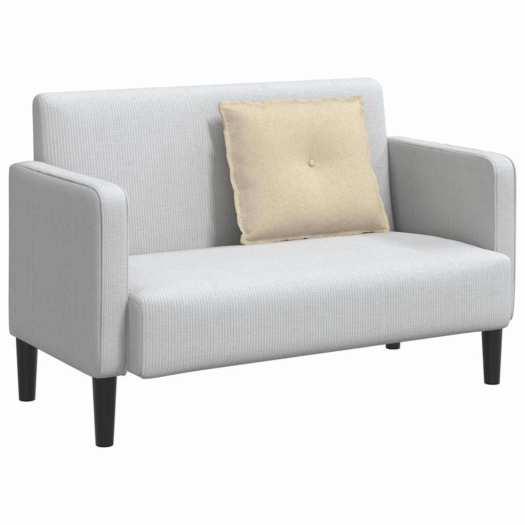 vidaXL Poduszka na plecy Kremowy 60 x 19 x 50 cm tkanina