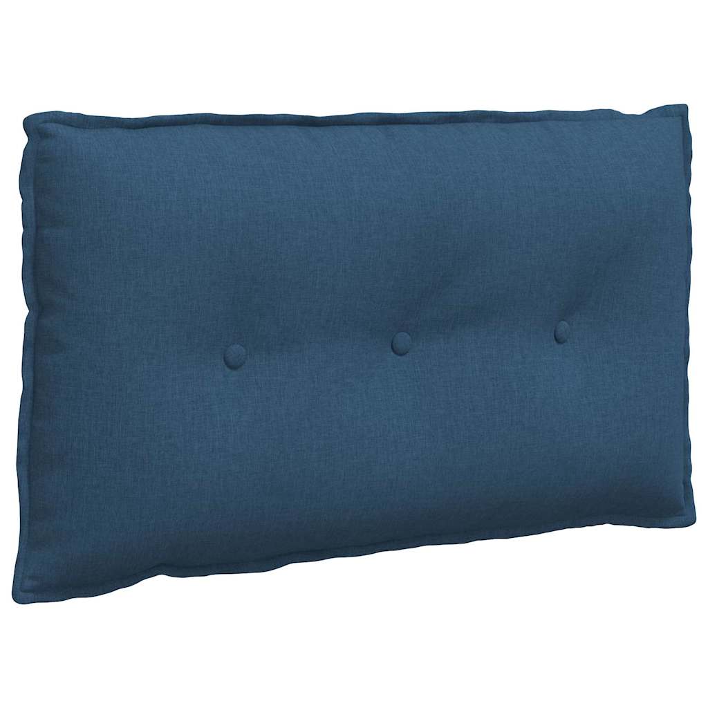 vidaXL Poduszka na plecy Niebieski 80 x 19 x 50 cm tkanina