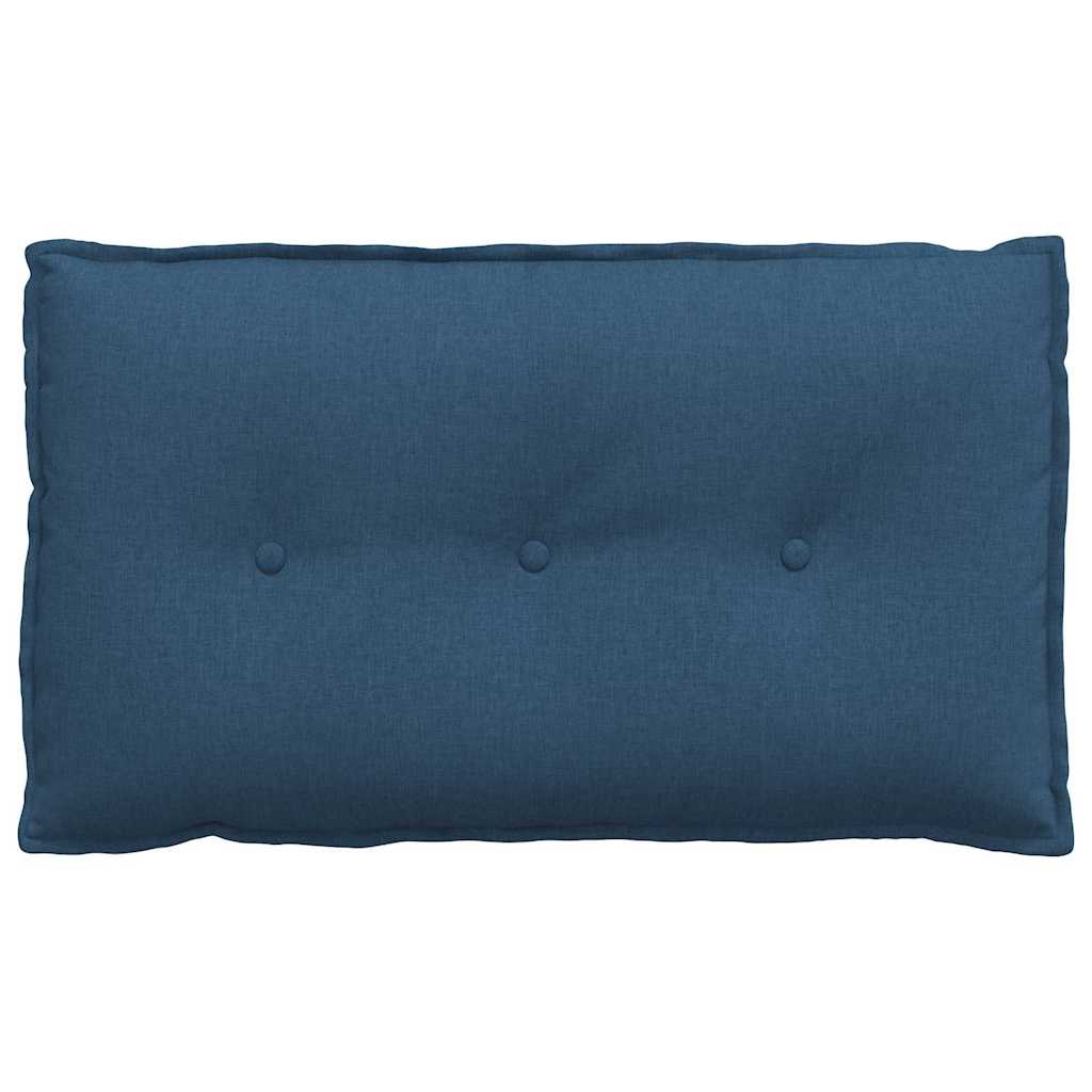 vidaXL Poduszka na plecy Niebieski 80 x 19 x 50 cm tkanina