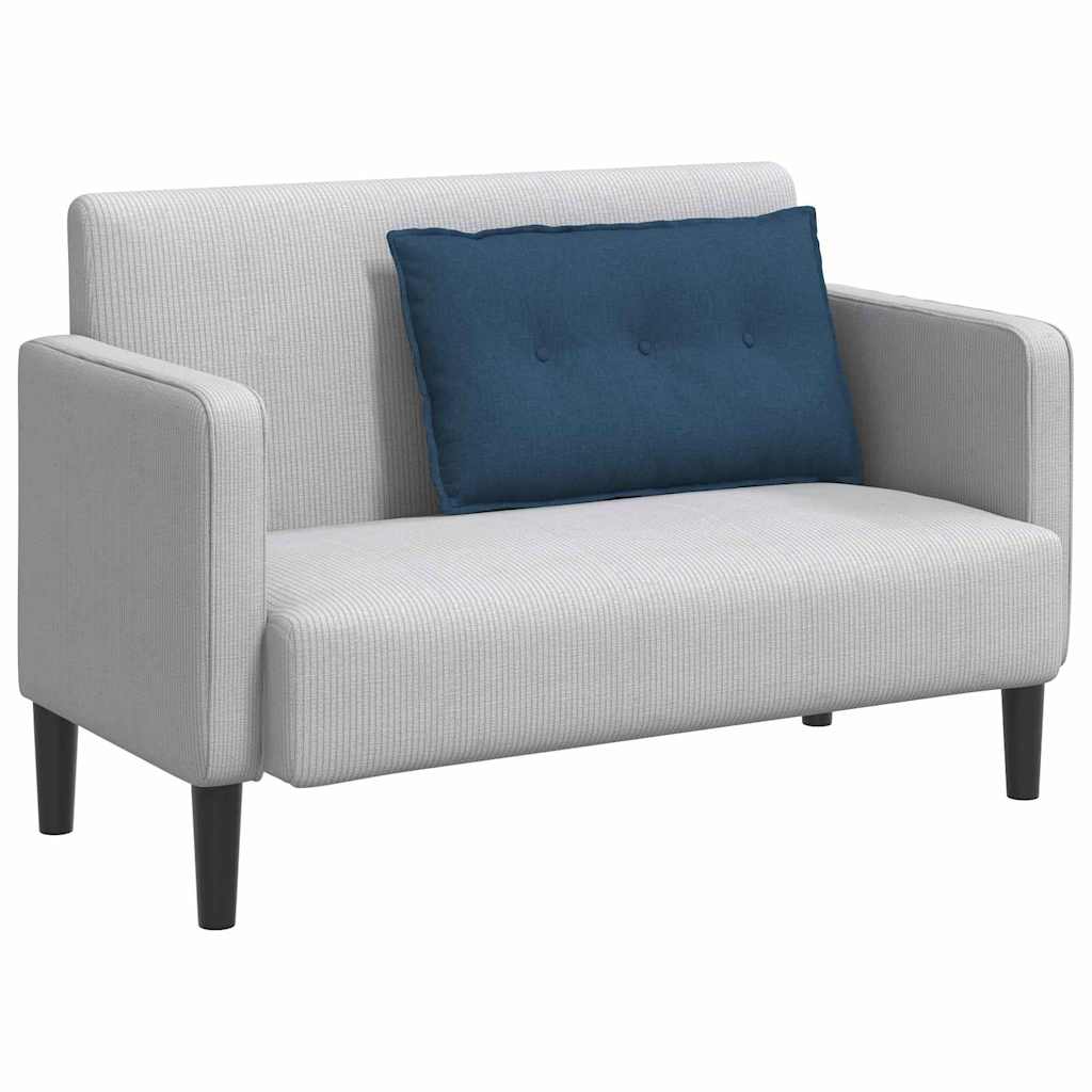 vidaXL Poduszka na plecy Niebieski 80 x 19 x 50 cm tkanina