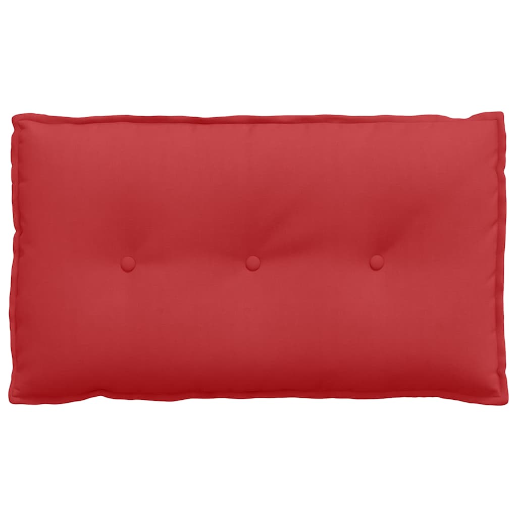 vidaXL Poduszka na plecy Czerwony 80 x 19 x 50 cm tkanina