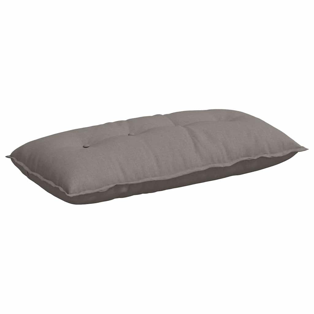 vidaXL Poduszka na plecy Ciemnoszary 100 x 19 x 50 cm tkanina